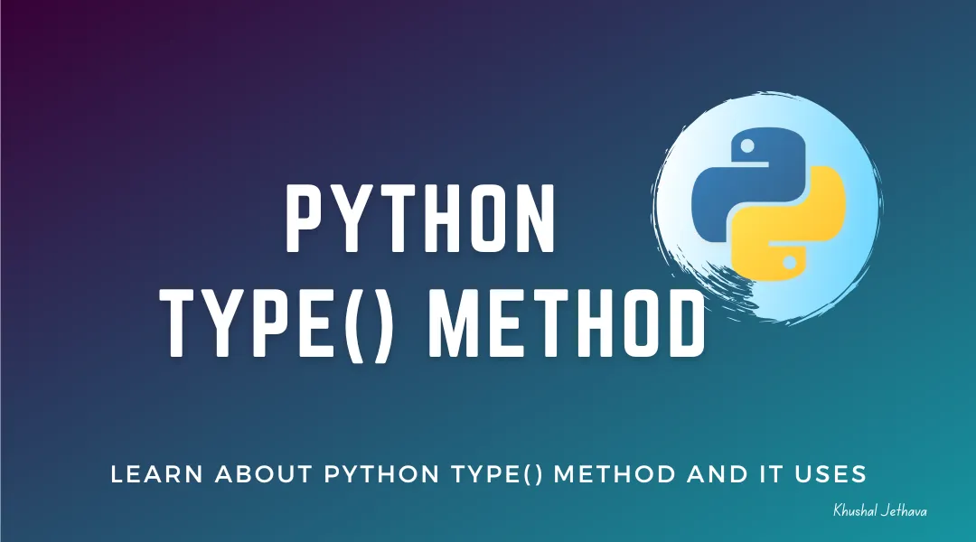 Python type()
